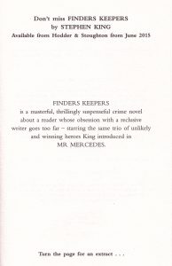 Finders Keepers Excerpt - Intro